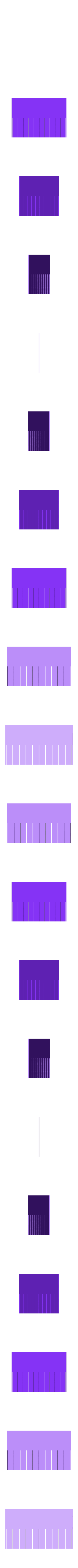 Wall_w10d12.stl Bespoke Small Drawers For Tiny Things