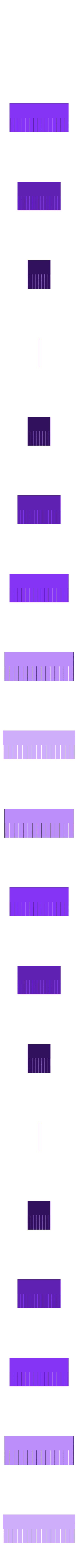 Wall_w15d12.stl Bespoke Small Drawers For Tiny Things