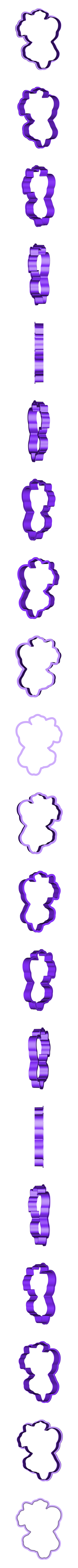 Свинка с фейерверком вырубка.stl A set of pigs for the stamp + cutting for cookies