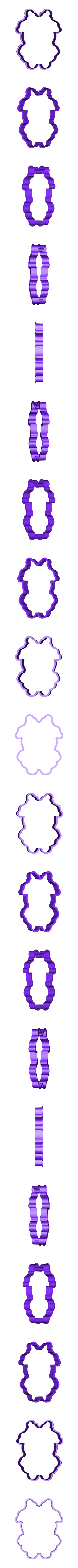 Свинка-олень вырубка.stl A set of pigs for the stamp + cutting for cookies