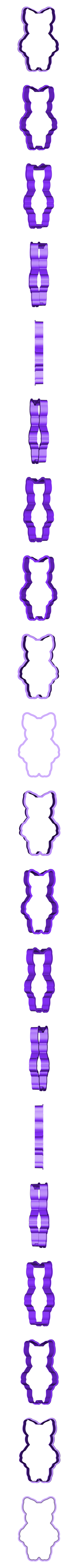 Свинка-санта вырубка.stl A set of pigs for the stamp + cutting for cookies