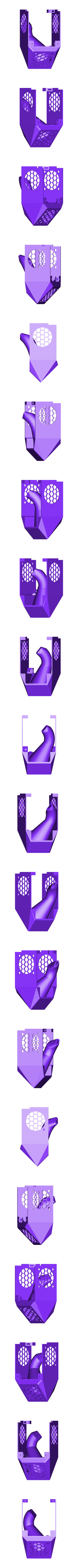 Anycubic_Hotend_Cover-assembled.stl Anycubic I3 Mega Hotend Cover