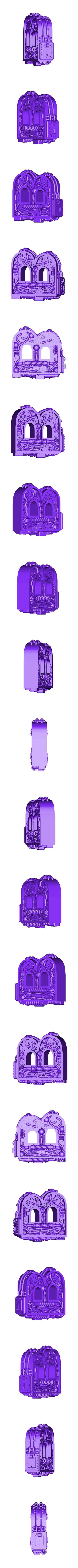 Letter_B_Alphonse_Marcel_01.stl Steampunk Letra B