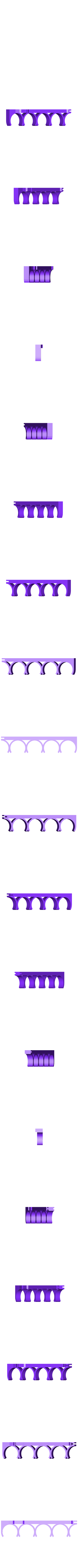 7-.stl Rack Army Painter / Vallejo