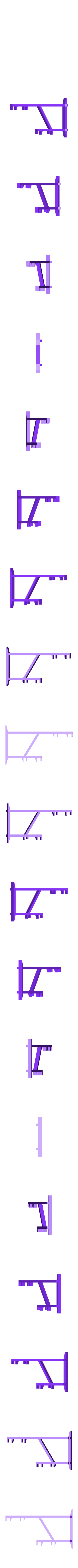 10-.stl Rack Army Painter / Vallejo