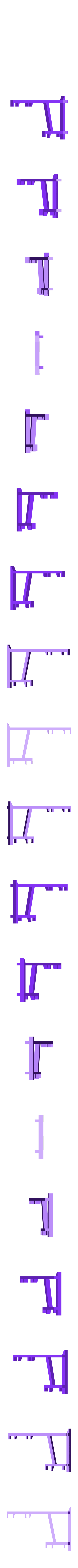 13-.stl Rack Army Painter / Vallejo