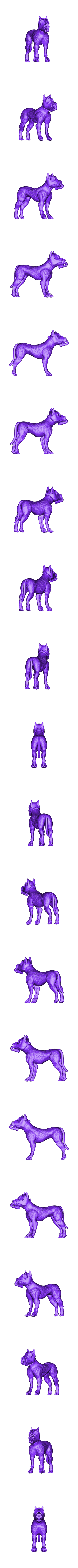 DOG_STL_6.stl Perros de guerra x3