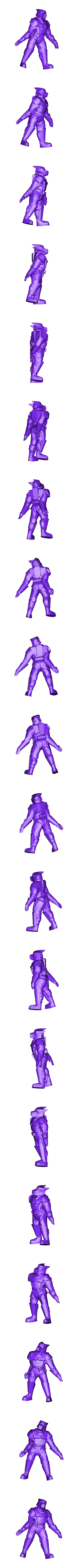 dead_doggo_3_28mm.stl FALLEN - CHIENS DE GARDE 38mm (RESIN)