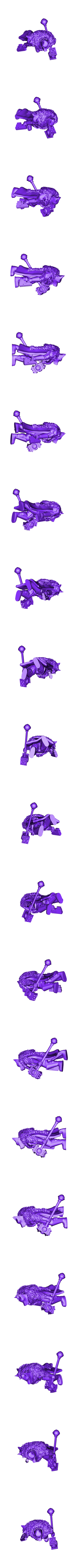 COM_-OFFICER_2_28MM.stl GUARD DOGS - COMMAND SQUAD x6 28mm (RESIN)