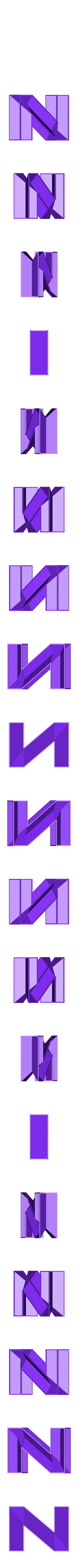 Z_Complete.stl Crossbeam Typeface