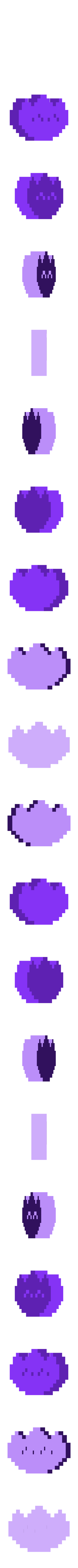 flower_head.STL Super Mario World Flor de fogo