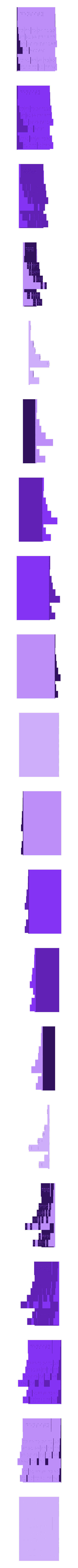 new_Braille_density_table2Cut2.stl Tabela periódica Braille melhorada (densidade)