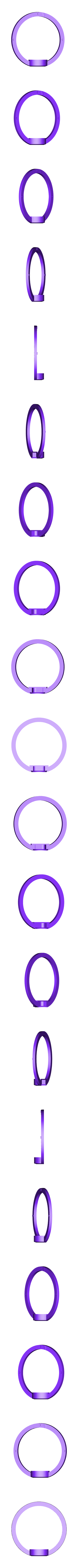 Loop_Bottom__black_80.stl Pokeball (mit Deckel zum Öffnen per Knopfdruck)