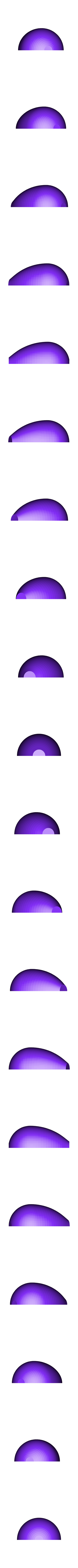 WobbleEgg_70mm_Bisect.STL Huevo tambaleante