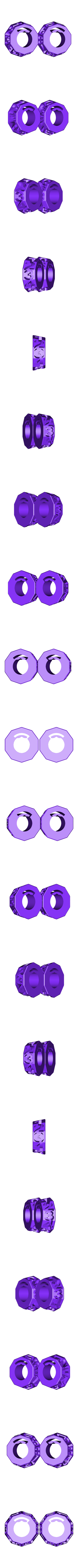 dials_alone_repaired.stl Contador de vida con trinquete de giro hacia abajo