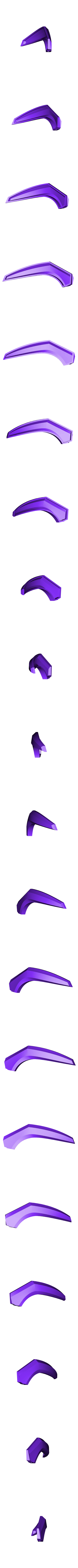 LeftEarHorn.STL Soldado: 76 Casco