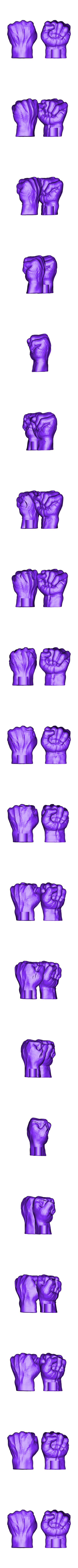 HulkHands.stl Hulk Hands
