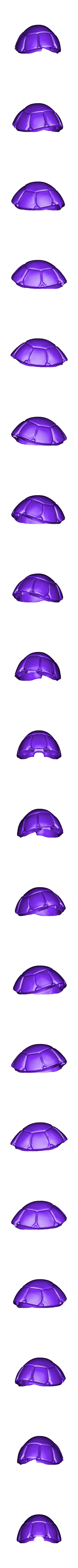 Turtle_Shell_Top.stl Turtle Shell Fan Art for 3D print model