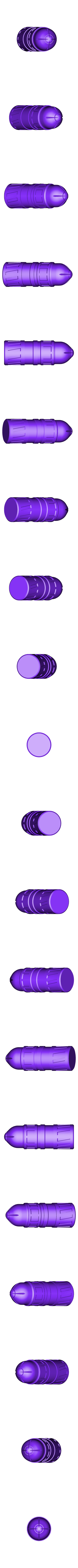 Bolter_round.stl Warhammer Bolter Runde