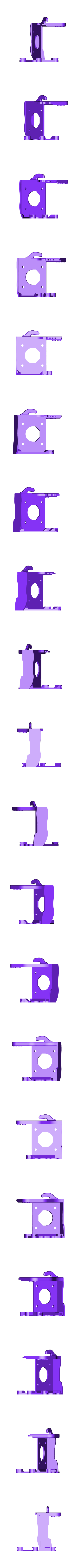 plus_ultra_hotend_mount.stl CR-10 E3D montaje para accionamiento directo