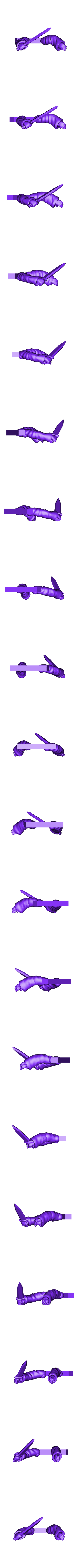 CultistArmsWithSword.stl Cultistes (échelle 28/32mm)