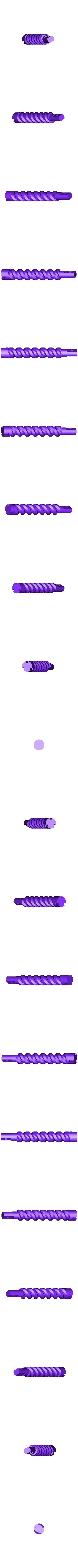 spiral-shaft.stl Obst- und Gemüseschneider