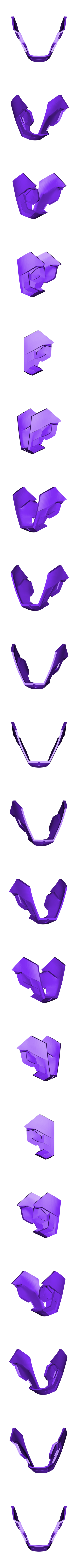 chin.stl IRON MAN Mark 42
