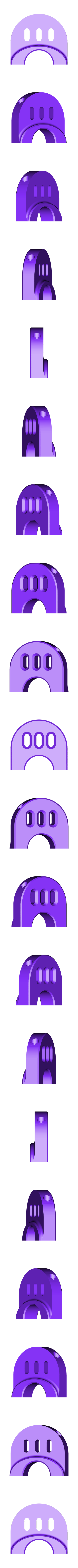 pole_clamp_front.stl A Maker's Stolmen Shelve Clone v2