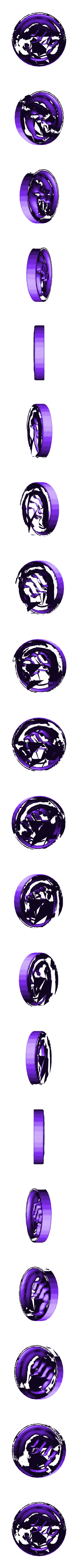 power_up_token_Earth_Asunder.stl Efecto Tokens Fuego Escudo contra el veneno Enfurecimiento