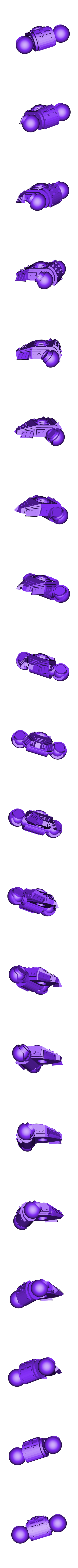 backpack.stl Железный воин кочевников