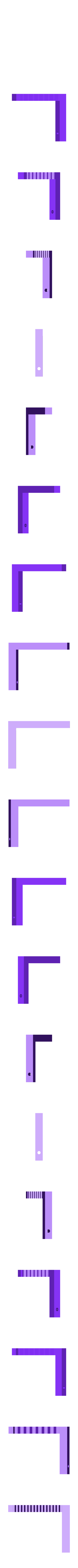 rack-left.stl Trumpet-Playing Robot Finger Mechanism