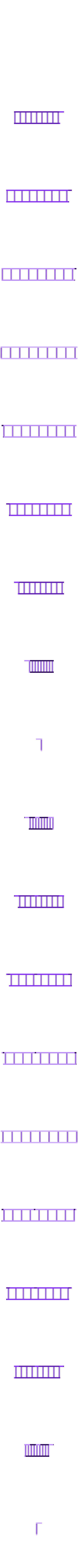 11-270-H0-FDM-Lestnica.stl SZHD/RZHD vagón de carga 1:87 (H0)