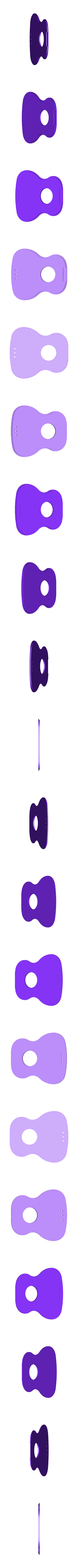 Ukulele_Top.stl Benutzerdefinierte 3d gedruckte Ukulele