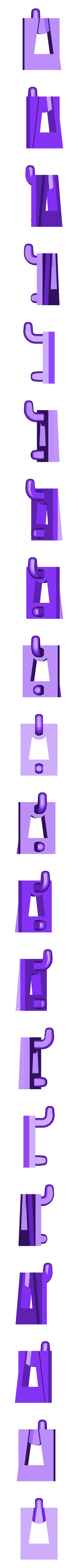 MFWIC Pegboard-Mount.stl Soporte para Pegboard para Nerf Blaster