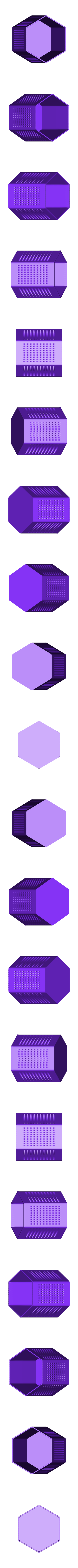 Pencil holder_without separator.stl Дизайнерский настольный органайзер