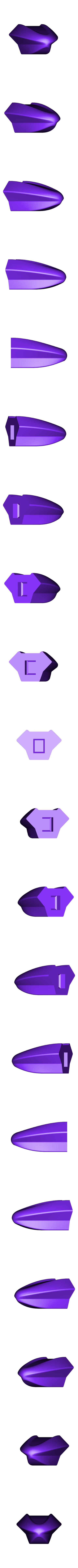 BRU-42 Nose.STL 1/10th Scale BRU-42 Triple Ejector Rack