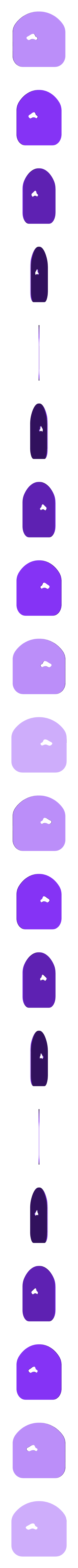 Jambon.stl Scheibe Schinken