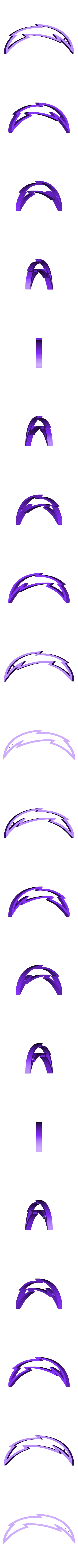 chargers nfl.stl logo cargador de llaves nfl