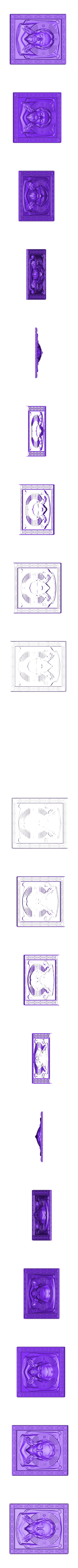 16.stl Jesus rosto religioso