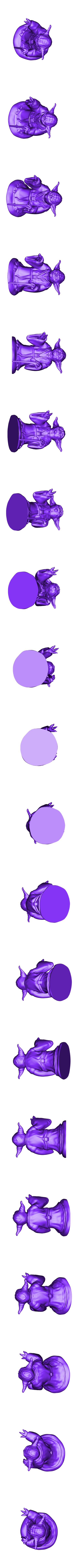 18.stl Mestre Yoda da Guerra das Estrelas