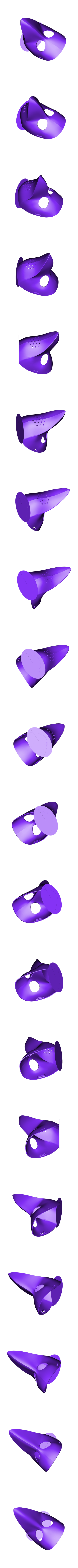 plague_doctor_single-piece.stl Pest Doktor Maske