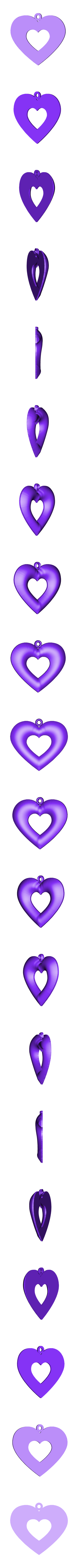 coeur seul.stl Corazón de San Valentín