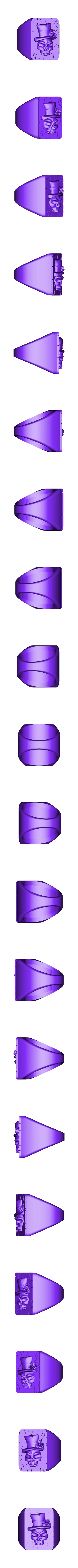 7.stl Karte mit einem Totenkopf