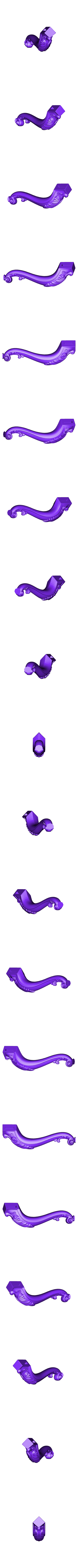 5.STL кресло эпохи возрождения