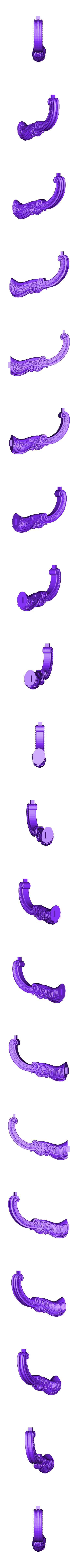 4.STL кресло эпохи возрождения