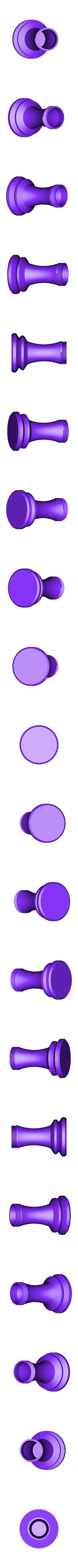 Sal_Poivre_Fou1.STL Приправа для шахматной доски