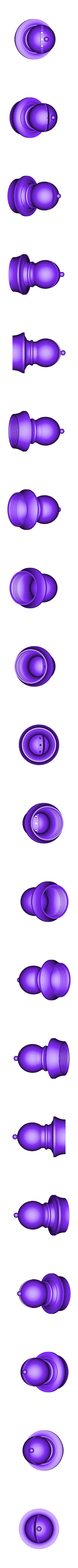 Sal_Poivre _Fou2.STL Приправа для шахматной доски