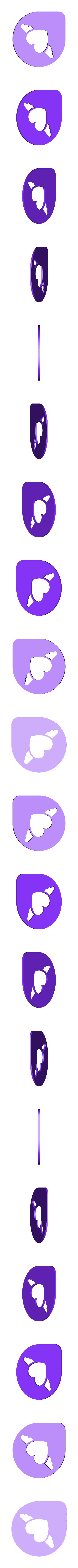 Valentine's_Coffee_Stencil_wings.stl Plantilla para decorar el café San Valentín