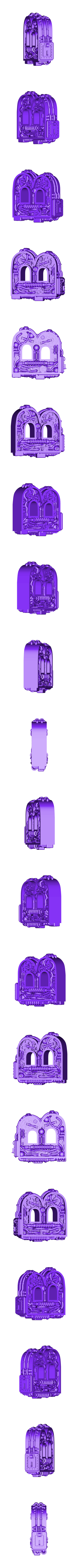 Letter_B_Alphonse_Marcel_01.stl Steampunk Alphabet