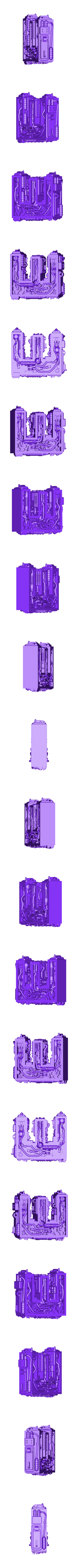 Letter_E_Alphonse_Marcel_02.stl Steampunk Alphabet